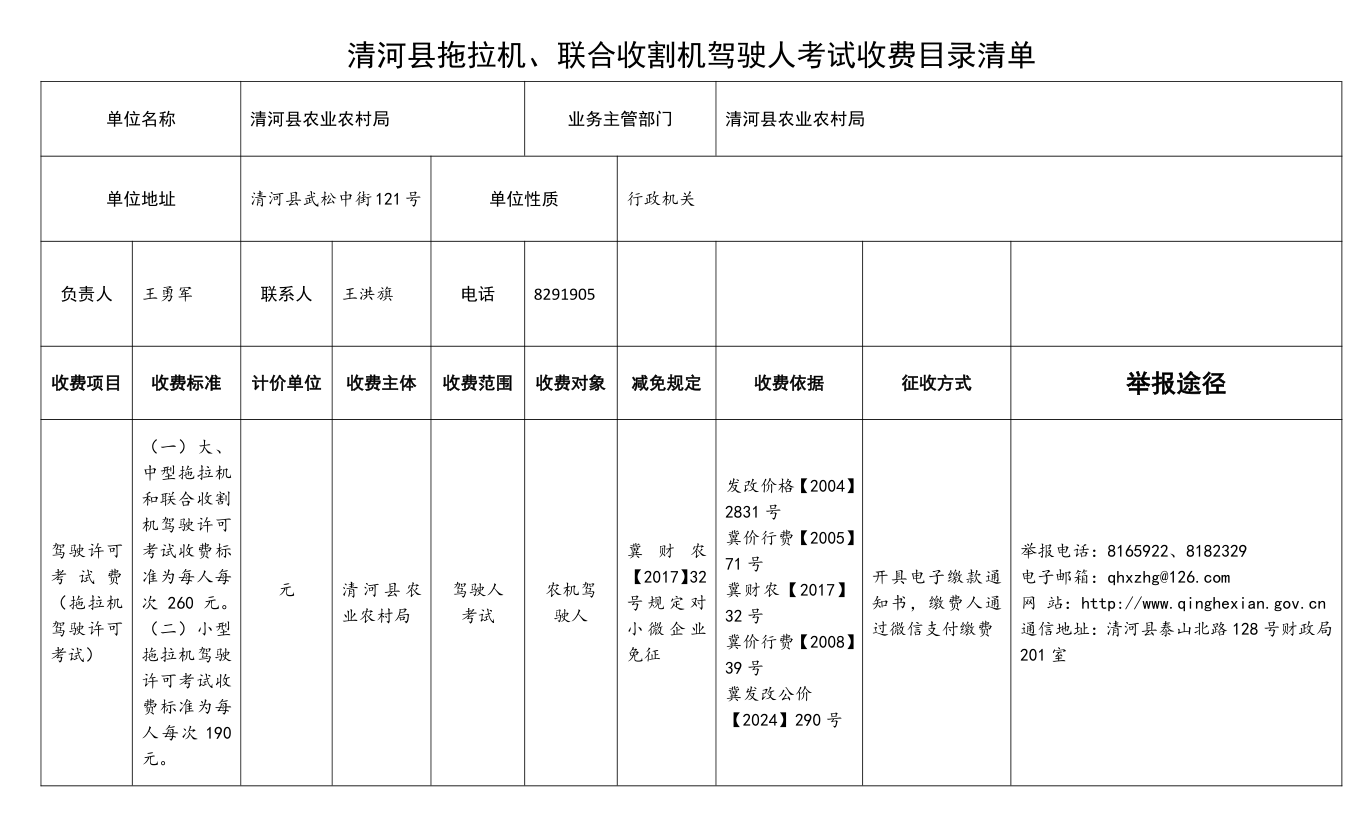 清河县拖拉机、联合收割机驾驶人考试收费目录清单.png