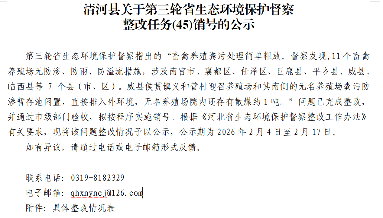 清河县关于第三轮省生态环境保护督察整改任务(45)销号的公示.png